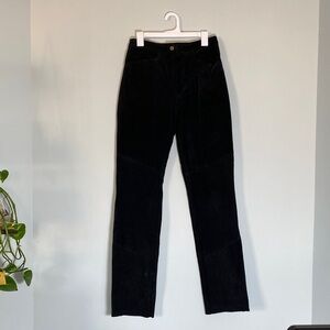 Maxima Wilsons Suede Pants Women Size 10